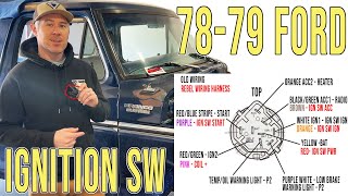 Ignition Switch Wiring 78-79 Ford