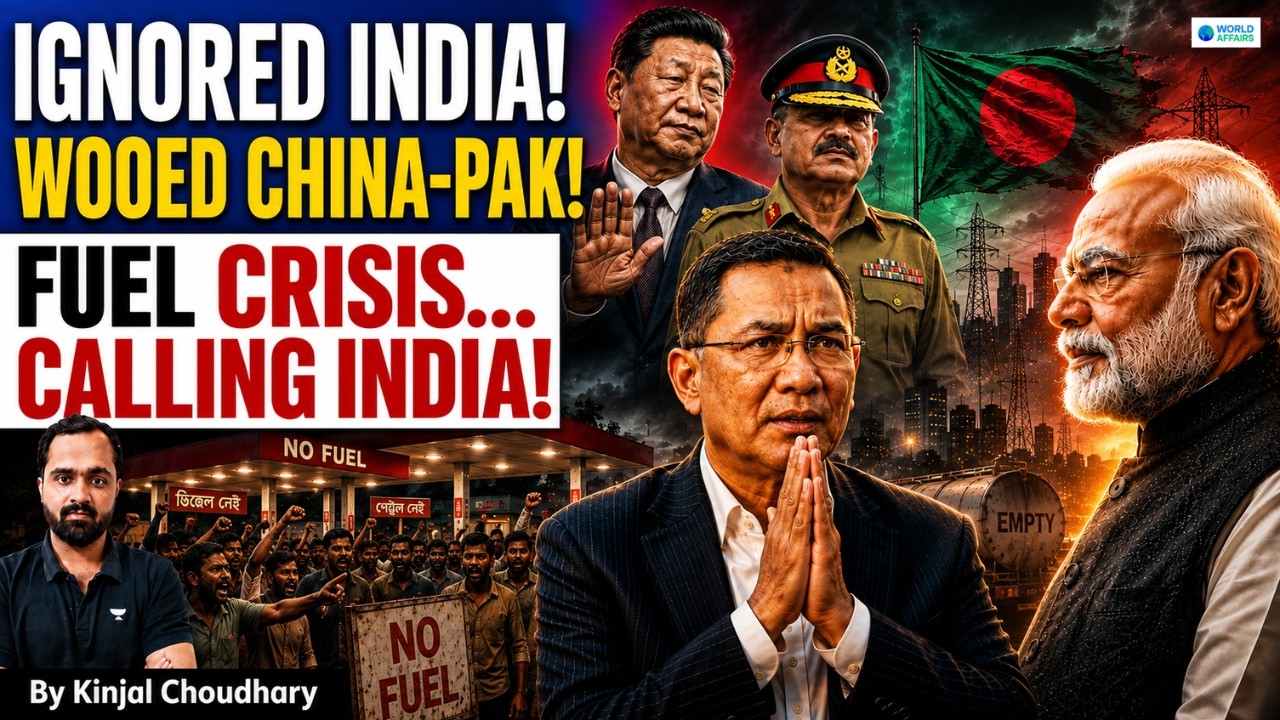 Bangladesh’s Energy Crisis Explodes! 10-Hour Blackouts Force Dhaka to Seek India’s Help! | Kinjal