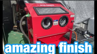 サンドブラストキャビネット SB846アストロプロダクツ sandblast cabinet made in japan