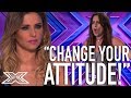 Cheryl Clashes With Contestant X Factor Global