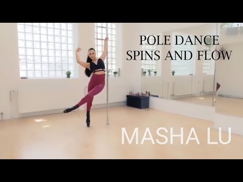 Masha Lu Pole Dance Spins Transitions