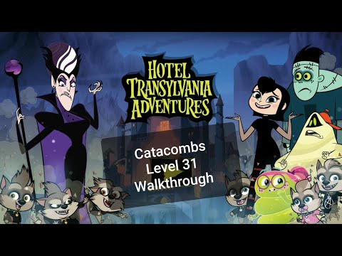 Hotel Transylvania Adventures Zone 2 - Catacombs - Level 31 Walkthrough