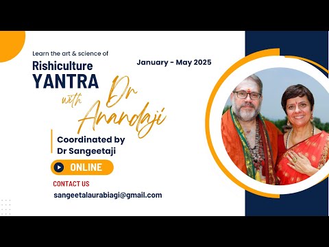 Introducing Rishiculture Yantra teachings Dr Swami Gitananda Giri