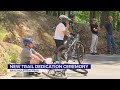 Moonshiner S Delight Hiking Biking Trail Unveiled At Bays Mountain