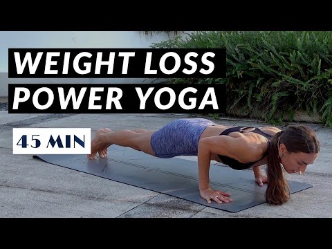 45 MIN WEIGHT LOSS POWER YOGA / Full Body Sweat & Burn