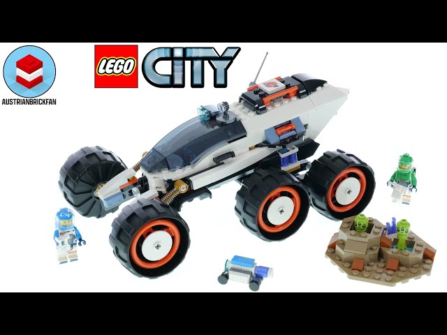 Vídeo relacionado con LEGO City Róver Explorador Espacial y Vida Extraterrestre, Vehículo del Espacio de Juguete, Regalo de Cumpleaños para Niños y Niñas de 6 Años o Más con 2 Minifiguras, Figuras Robot y Alien 60431
