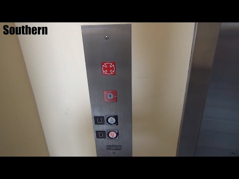 Vintage Southern Hydraulic Elevator @ Scott and Stringfellow Building - Lynchburg, VA