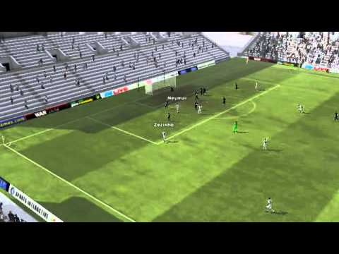 Santos vs Ponte Preta - Gol di Neymar 41� minute