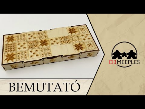 BEMUTATÓ: SENET ÉS THE ROYAL GAME OF UR A THE GIFTFORGE-TÓL - d3meeples