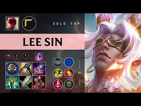 Lee Sin Top vs Kayle - EUW Challenger Patch 26.01