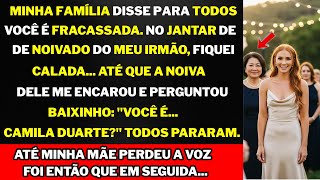 "Minha família me chamou de fracasso até a noiva do meu irmão perguntar: ‘Você é a fundadora?’"