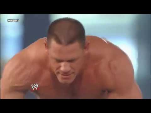 John Cena, Chris Jericho, Big Show & Randy Orton gauntlet