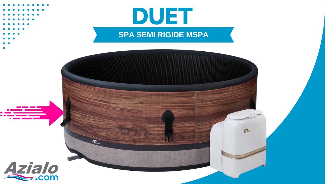 Spa MSpa Duet 6 places semi rigide