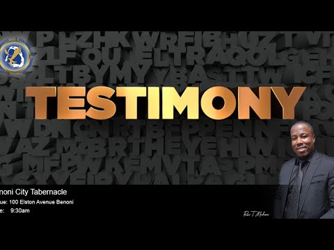 Testimony Service - Rev T. Mahere