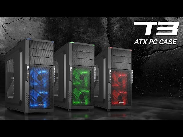 Video Teaser für Sharkoon T3 ATX Case Series [de]
