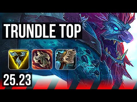 TRUNDLE vs IRELIA (TOP) | 10/3/5 | EUW Diamond | 25.23