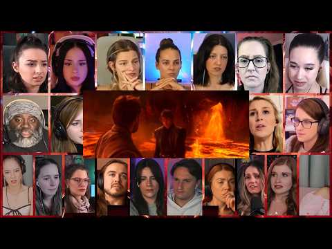 Obi-Wan vs Anakin - Duel on Mustafar Part 2 | Revenge of the Sith | MASHUP REACTION