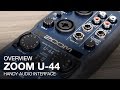 Video Review of the Zoom U-44 4-In/4-Out Handy Audio Interface