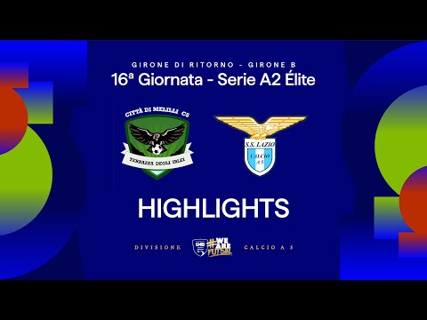 Città di Melilli-Lazio 1-4 | Goals and HL | Matchday 16 | Serie A2 Elite 2025/26 - B