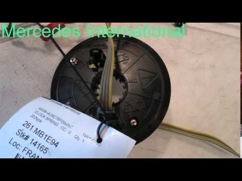 1994 Mercedes C280 CLOCK SPRING 140460049 - mbiparts.com Used OEM Mercedes Parts - Dismantler... OEM