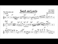 Peter Bernstein - Sweet and Lovely (transcription) #Blues