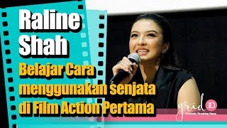 Download lagu Raline Shah Belajar Cara menggunakan senjata di Film Action Pertama mp3