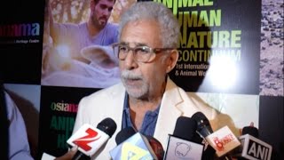 Naseeruddin Shah Blames Media For His Recent Controversy