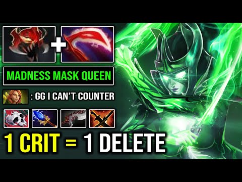How to Delete Anyone in 2s with Madness + Desolator PA | EPIC Monster Unleashed OP Crit Queen DotA 2