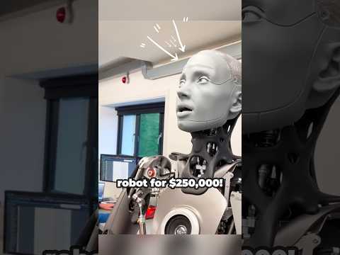Humanoid robot Ameca for $250,000 | Looks real!