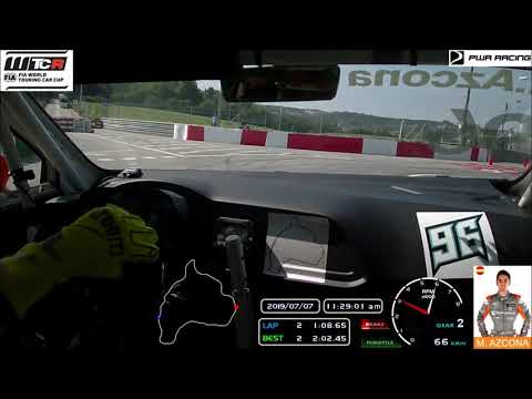 Mikel Azcona WTCR Vila Real OnBoard 2019