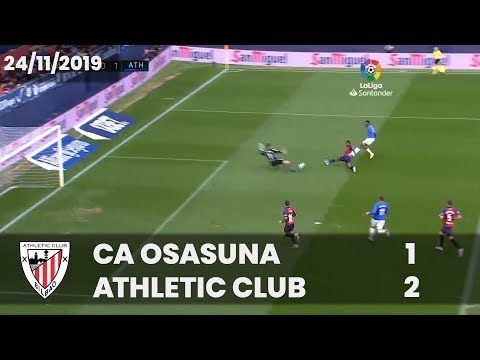 Imagen de portada del video ⚽ FULL MATCH I LaLiga 19/20 I J14. CA Osasuna 1 – Athletic Club 2