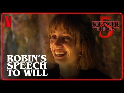 Stranger Things 5 | Robin’s Speech to Will (official clip) | Netflix