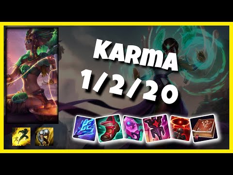 Karma 11.2 Gameplay Challenger Replay S11 Support (1/2/20) - BR