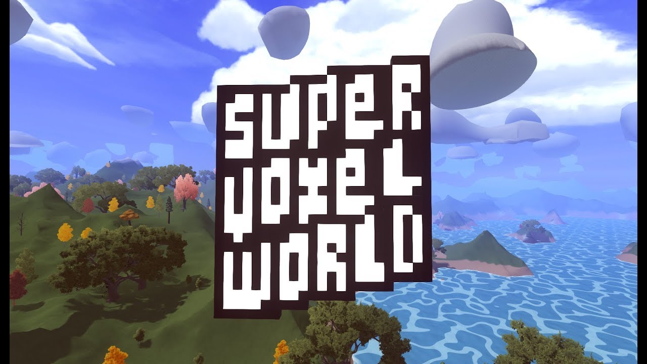 Video trailer for Super Voxel World