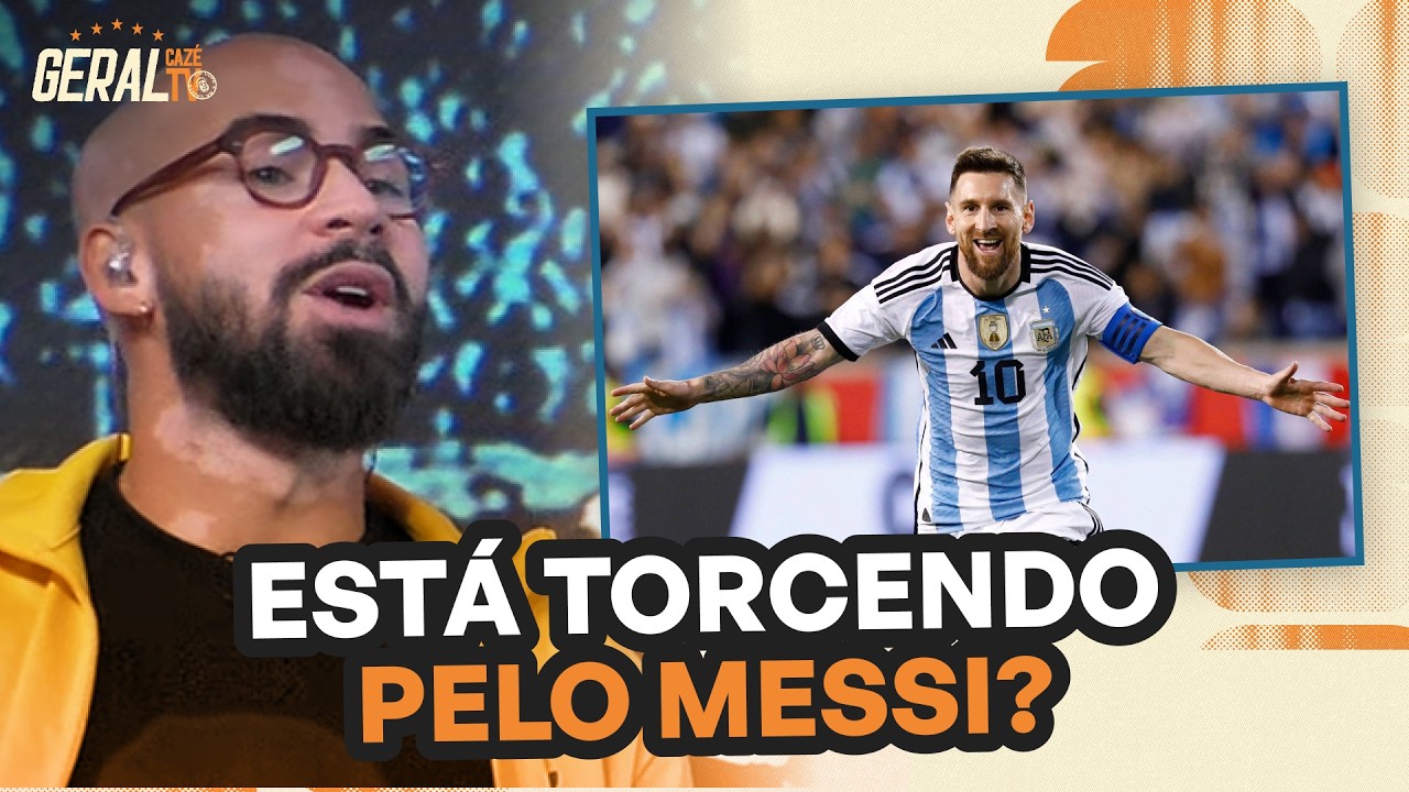 THE LAST DANCE! PEDROSA QUER VER O MESSI AVANÇAR NA COPA DO MUNDO | GERAL CAZÉTV