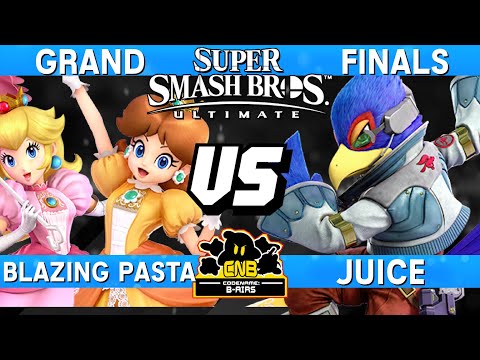 Smash Ultimate Tournament Grand Finals - Blazing Pasta (Daisy / Peach) vs Juice (Falco) - CNB 209