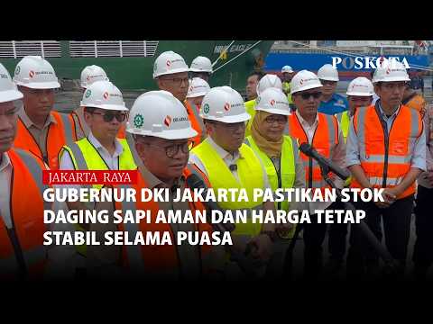 Pramono Pastikan Stok Daging Sapi Aman dan Harga Tetap Stabil Selama Puasa