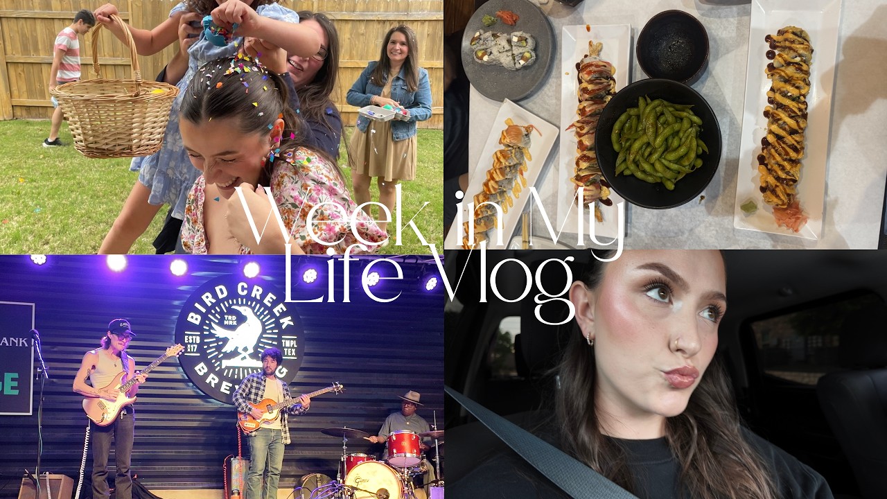 WEEKLY VLOG | easter, shopping haul, date night, & grwm