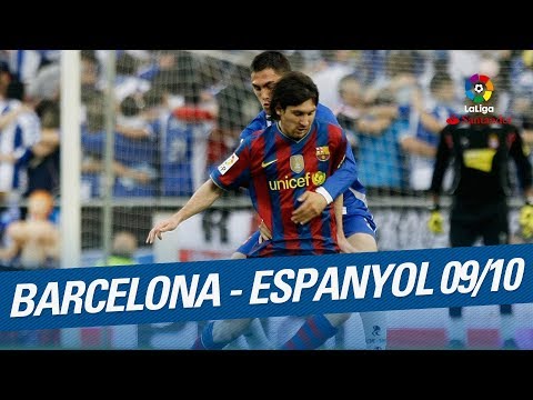 Highlights FC Barcelona vs RCD Espanyol (1-0) 2009/2010