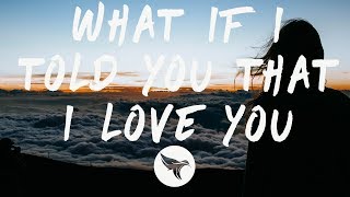 Ali Gatie - What If I Told You That I Love You (Lyrics) - YouTube