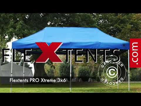 FALTZELT FLEXTENTS XTREME 3X6M BLAU