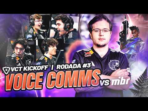 FURIA VALORANT'S COMMUNICATION AGAINST MIBR AT THE VCT AMERICAS KICKOFF! | VOICE COMMS
