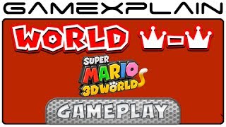 Secret Final Level in Super Mario 3D World: World Crown's Champion's Road Playthrough
