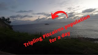 Cruise ships on Pitcairn Island | Pitcairn Vlogger | Ep 7 |