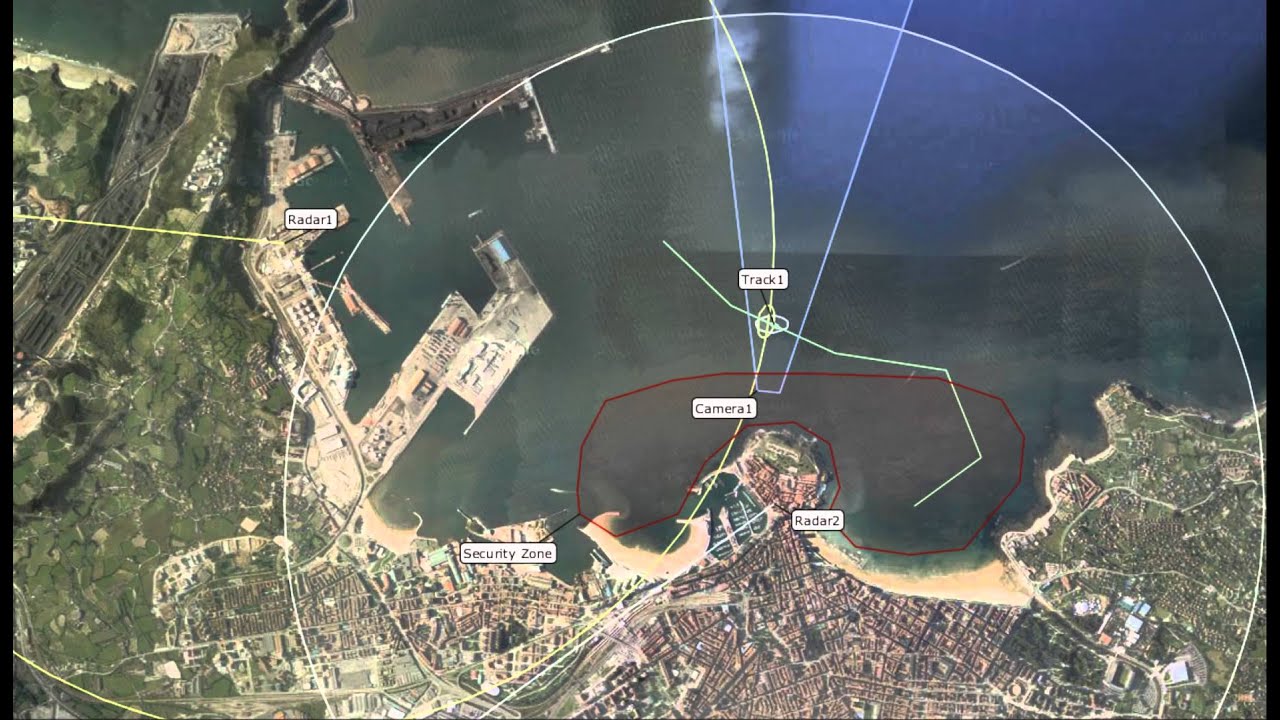 Simulation of Maritime Surveillance