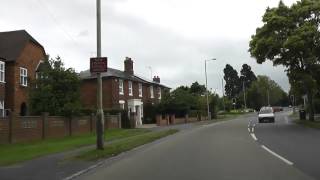 preview picture of video 'Driving Along Badsey Road, Elm Road & Broadway Road, Evesham, Worcestershire, England'