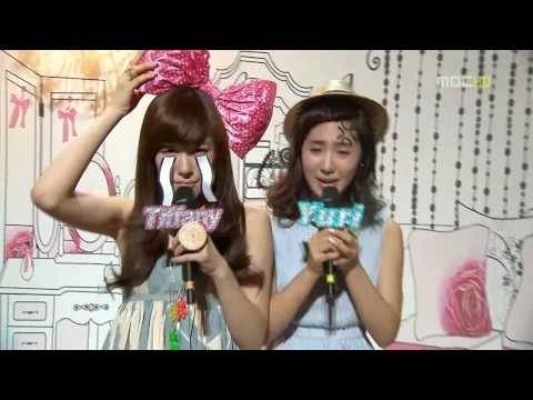 [HD][090418] Music Core - Tiffany & Yuri (SNSD) MC Cut