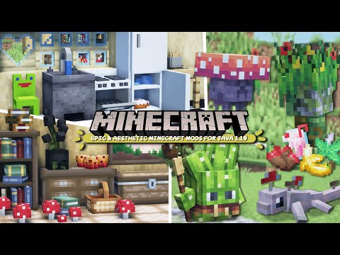 Top Amazing & Cute Minecraft Mods for java 1.19 + 1.18 You Need To Download!