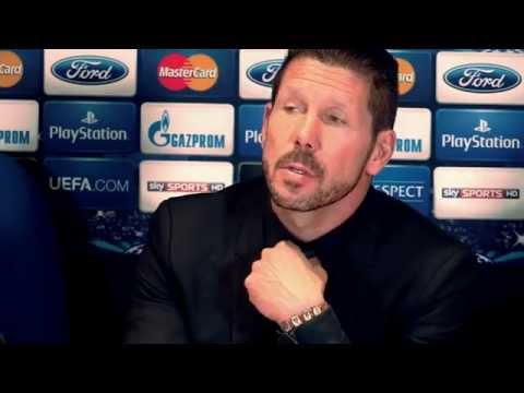 Diego Simeone dankt den Müttern seiner Spieler für "Cojones" | FC Chelsea - Atletico Madrid 1:3