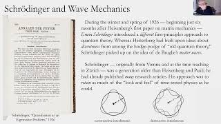 Lecture 11: Waves and Probabilities